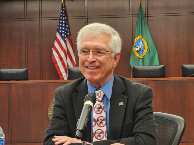 State Representative John Ley files for re-election to Washington House District 18, Position 2